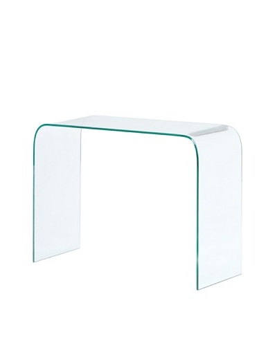 Zuo Mecca Console Table, Clear