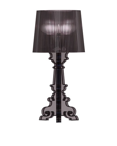 Zuo Salon S Table Lamp, Translucent Black