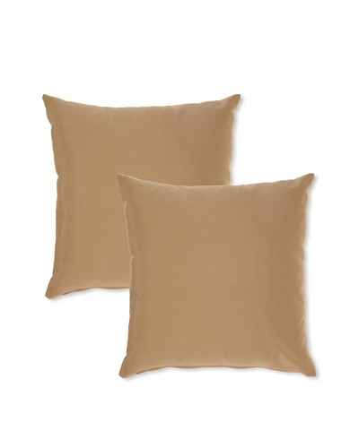 Zuo Set of 2 Laguna Outdoor Pillows [Sand]