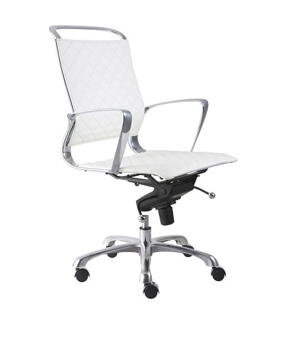 Zuo Jackson Office Chair, White