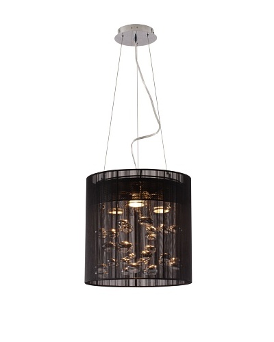 Zuo Subatomic Ceiling Lamp, Black