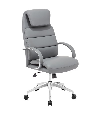 Zuo Lider Comfort Office Chair, Gray