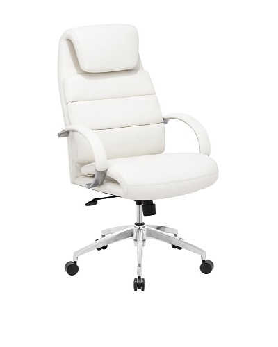Zuo Lider Comfort Office Chair, White